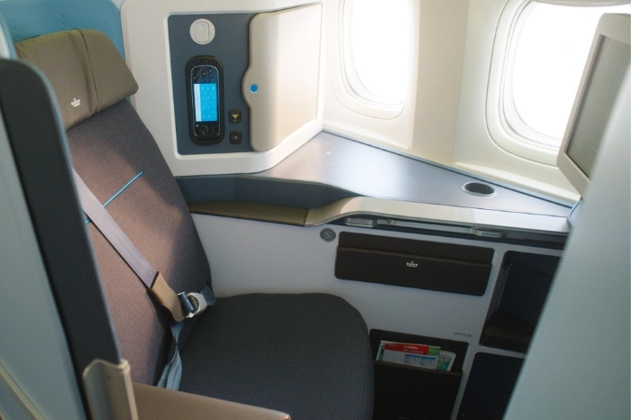 What is KLM New World business class?