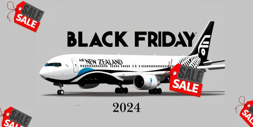 Air New Zealand Black Friday Sale 2024 - Black Friday Travel Deals