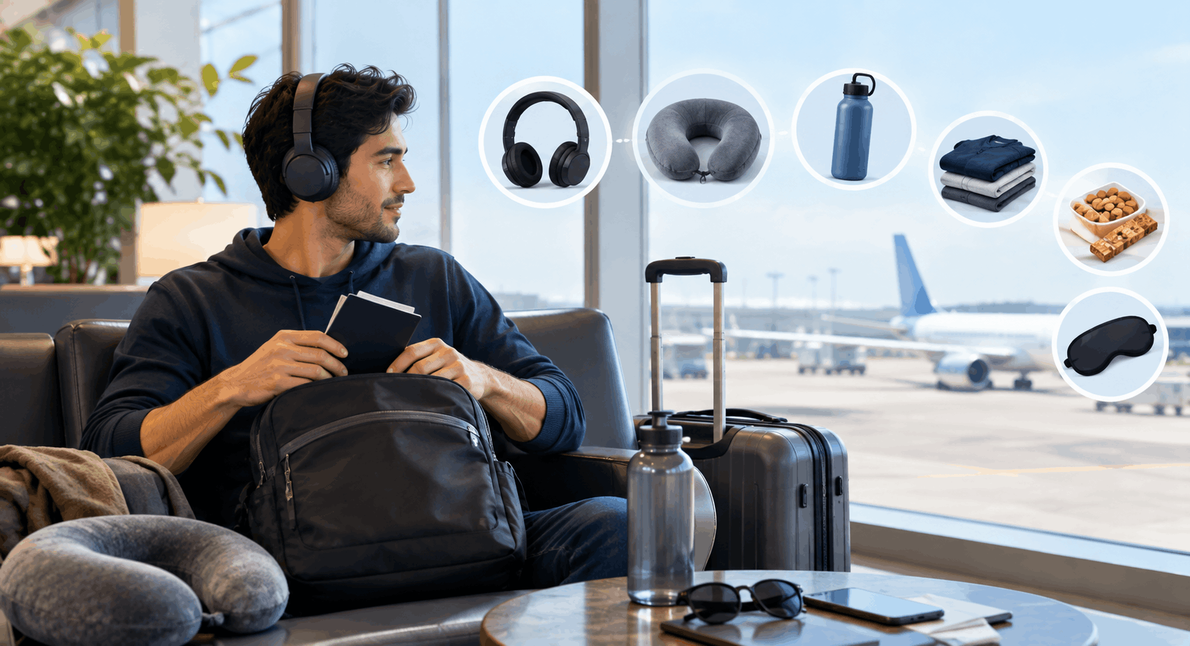 Llegue descansado: consejos para prepararse para un vuelo de larga distancia