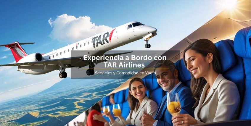 Experiencia a Bordo con TAR Airlines: Servicios y Comodidad en Vuelo