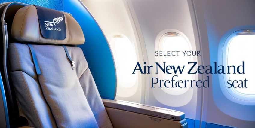 How can i do seat selection on Air New Zealand?