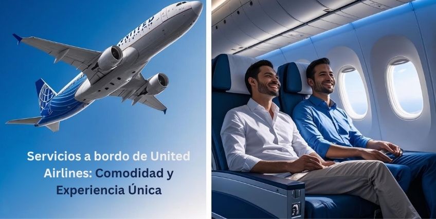 Servicios a bordo de United Airlines: Comodidad y Experiencia Única