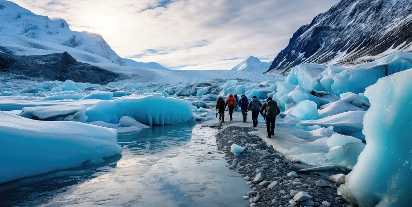 How do I visit to New Zealand glaciers?