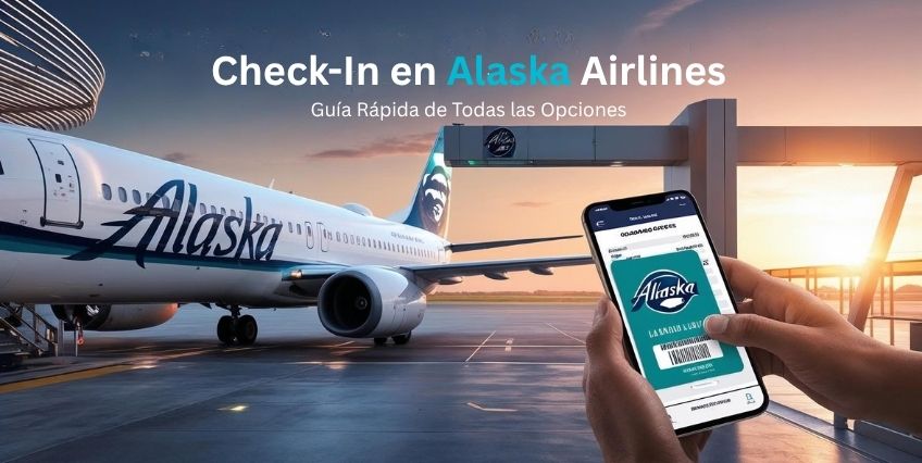 Check-In en Alaska Airlines: Guía Rápida de Todas las Opciones