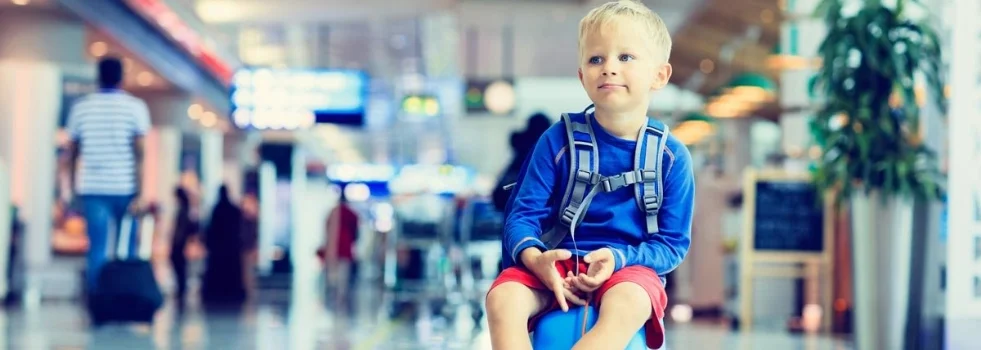 What does Delta require for a child to fly?