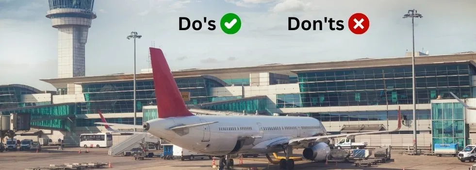 Essential Do's and Don'ts for International Air Travel