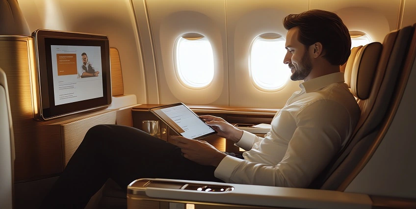 How to upgrade to business class on Thai airways