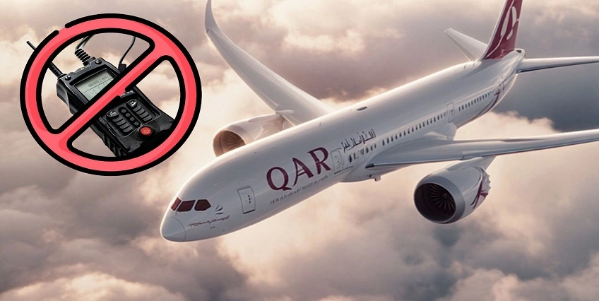 Qatar Airways Bans Pagers & Walkie-Talkies on Lebanon Flights