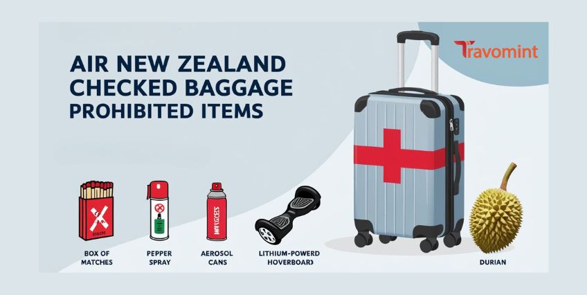 Air New Zealand Checked Baggage Prohibited Items? 