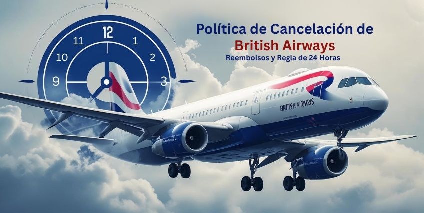 Política de Cancelación de British Airways: Reembolsos y Regla de 24 Horas